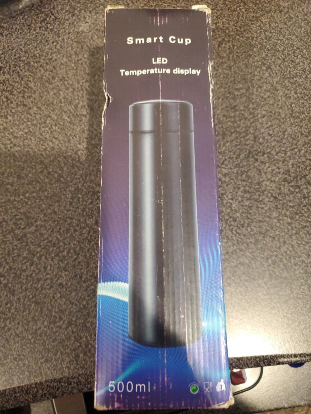Smart Cup LED Temperature Display Double Walled Vacuum Water Bottle